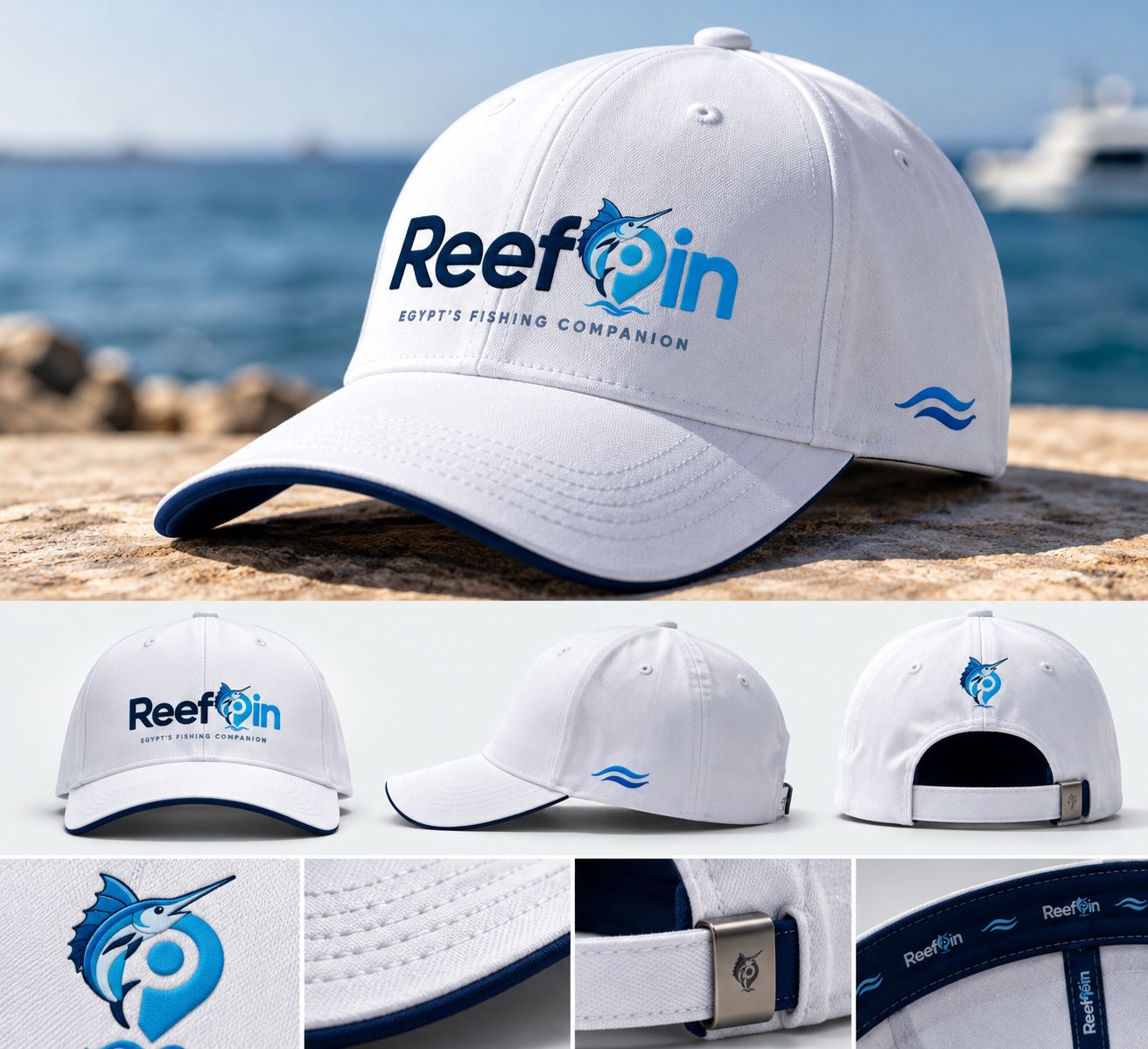 ReefPin cap, design reference