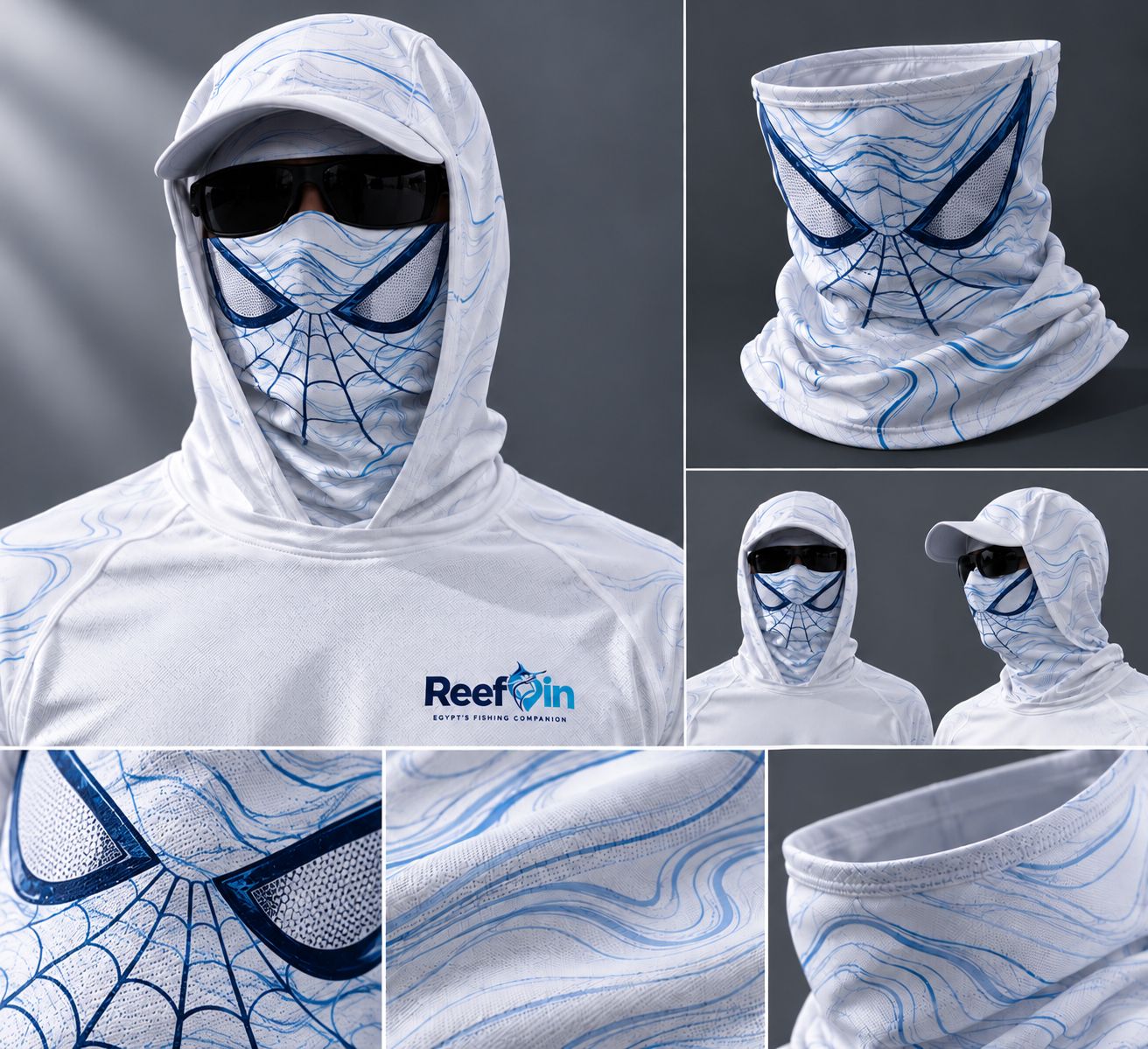 Fishing top: web pattern, design reference