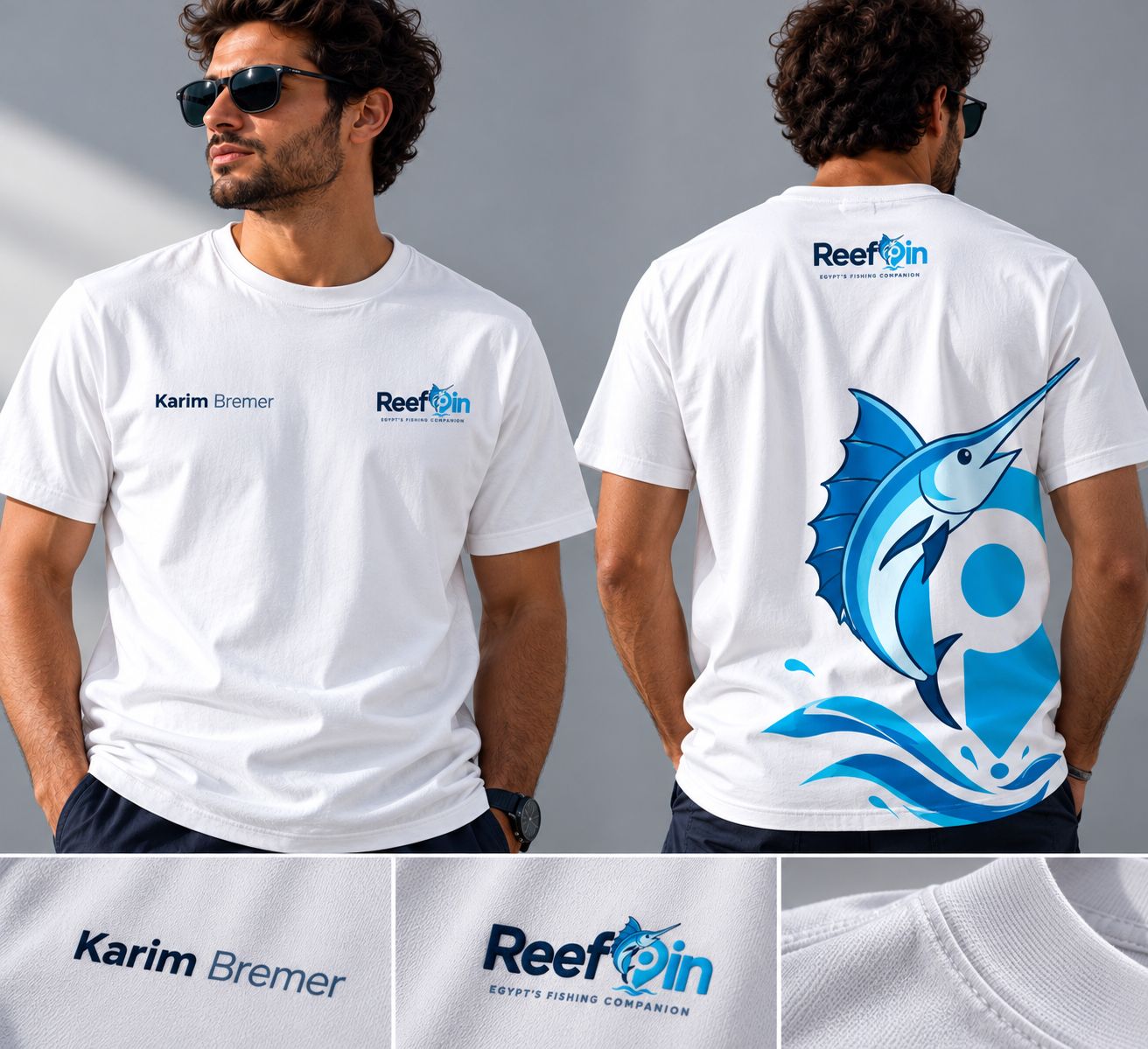 Personalized T-shirt concept, design reference